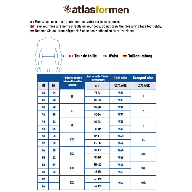 ATLAS FOR MEN - Men's Pyjashorts - Available in Large