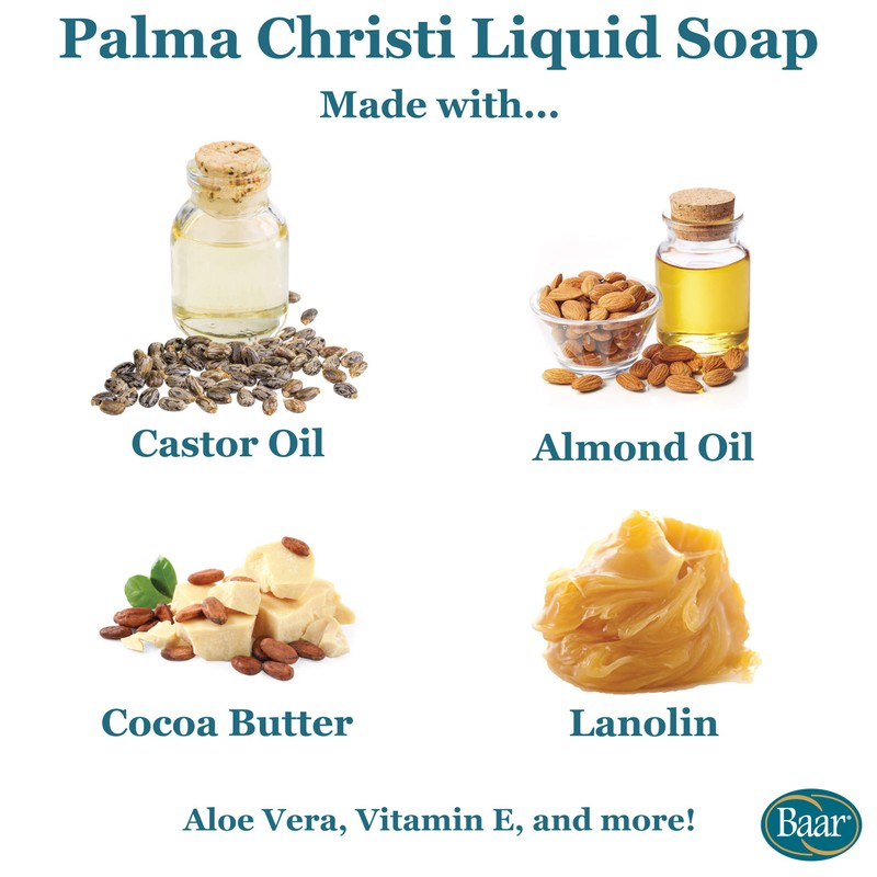 Baar Palma Christi Liquid Soap, 18 oz.