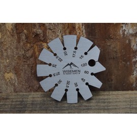 Wisemen Trading Stainless Steel Bevel Gauge Angle Range 15-120 Degree