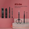 Manicure Set 7 Pieces Stainless Steel Nail Care Set Nail