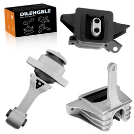 Engine Motor Mount & Trans Mount Replacement for 2017 2018 2019 2020 Hyundai Elantra 1.4T, Engine Mount Set of 3 Replaces OE# GP10029 A71210 A71212 10029 21810F2000 21810J9000