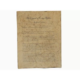 The Legend of King Arthur - Hand Antiqued First Page Reproduction