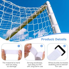 Qeunrtiy Pack of 30 Goal Net Straps Football Goal Net Fastening Straps Football Goal Net Straps