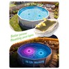 NIORSUN Floating Solar Pool Lights(2 Pack), IP68 Waterproof Solar Powered