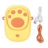 Mini Hanging Neck Fan Cat Paw Shape USB Rechargeable Quiet