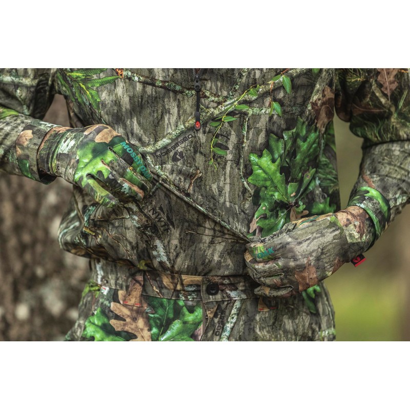 Mossy Oak Lightweight Camo Hunting Gloves