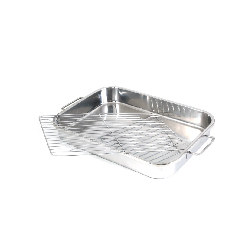 ExcelSteel 593 Roasting Pan, Stainless