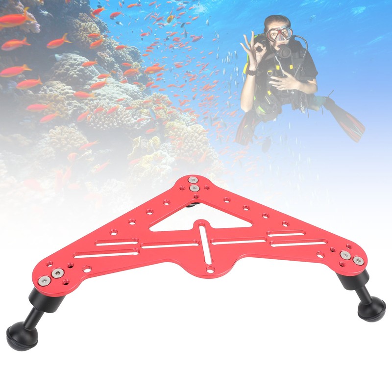Diving Tray Rig Video Triangular Stabilizer Tripod Base Bracket SLR