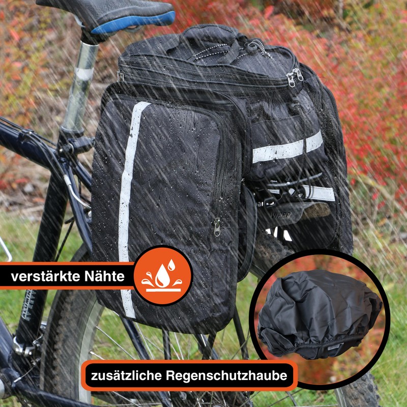 YPC Converter Bicycle Bag for Pannier Rack L - Pannier
