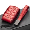 Vitodeco Genuine Leather Smart Key Fob Case Cover Protector with
