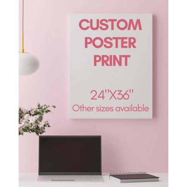 Custom Printed Poster 11x17 Photo Your Own Image Picture Art