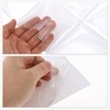 CAPASTEC 30 Clear Index Card Pockets Clear Label Holders 4.13"x4.13"