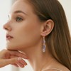 BEAMARKER 20Pcs Natural Amethyst Pendant Bulk Irregular Amethyst Charms 18K