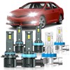 ZSTOPCL Compatible with Toyota Camry 2007-2014 Fog Bulbs, High&Low Beam