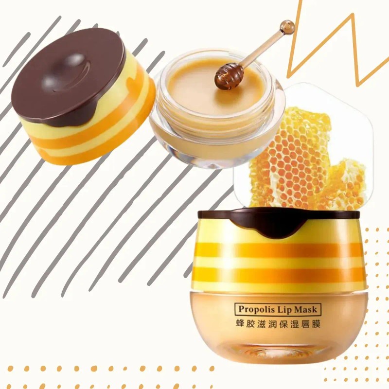 Mascarilla Bálsamo Hidratante Labios Miel