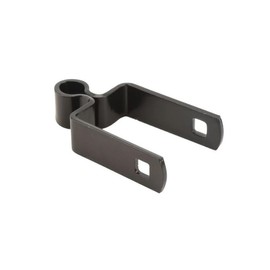 2" Square Female Gate Hinge Black Hot Dip Galvanized Steel 5/8" Pintle (Pack of 2)