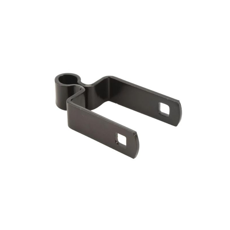 2" Square Female Gate Hinge Black Hot Dip Galvanized Steel