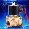 Solenoid Valve, AC 220V 3/4 inch NC Electric Solenoid NC