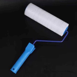 Sharplace Spiked Roller Floor, Self Leveling Screed Spiked Roller, Compound Screed Floor Roller Hand Tool, 9inch