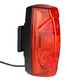 tieedhfu Bike Tail Light Rear Lamps LED Safety Warning Lantern Outdoors Smart Waterproof Riding Decorations Accessories