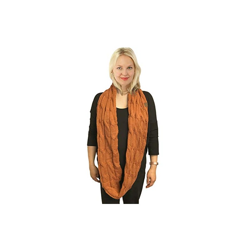 C.C CC Winter Soft Matching Unisex Chunky Knit Cowl Loop