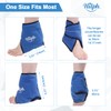 Hilph Ankle Ice Pack for Plantar Fasciitis & Sprained, Reusable