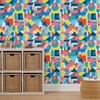 Peel & Stick Wallpaper 12ft x 2ft - Geometric Colorful