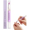 2en1 Empujador de Cutículas y Aceite para Cutículas,Herramienta de Manicura