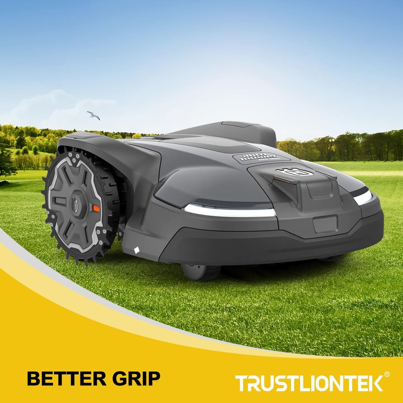 TRUSTLIONTEK Robotic Lawnmower Spikes for Model Husqvana Traction Improvement for