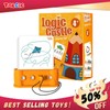 Logic Castle Baby educational toy for toddler:_Brown(4+ easy mode)