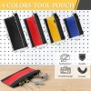 COIDEA 4 Pack Tool Pouch, Small Bag with Zipper, 1680D