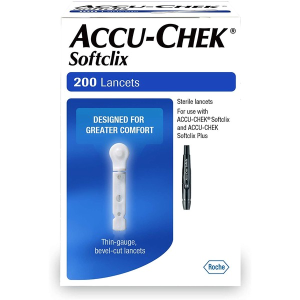 Accu-Chek SoftClix Lancets, (Pack of 100)