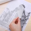 Tracing Paper Roll 17in x 25yd, White Trace Paper Pattern
