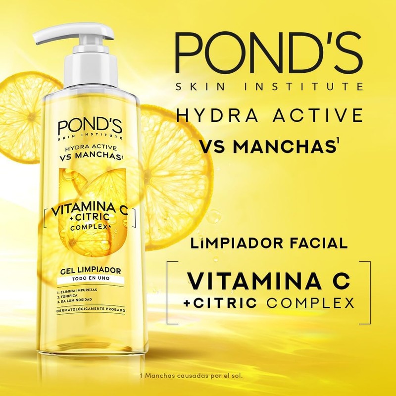 POND'S Limpiador Facial Vitamina C 200ml