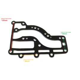 YAMASCO Density Exhaust Inner Cover 63V-41112-A0 for Yamaha Outboard 9.9HP 13.5HP 15HP 2T