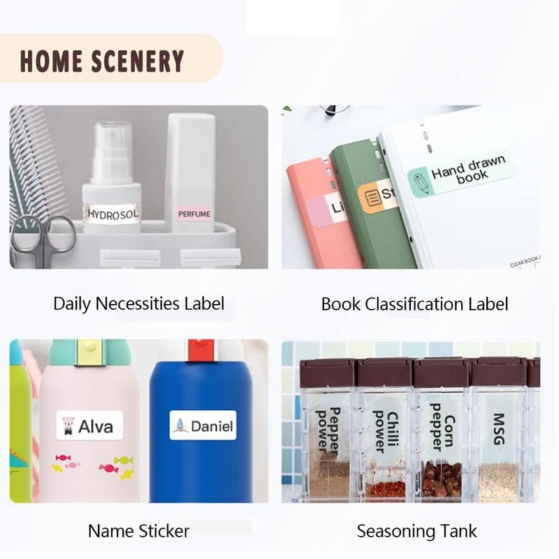 15mm x 26mm Compatible Phomemo D30/D32/D35/Q30 Label Printing Paper