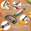 Total Supplier Pelador Rallador Rebanador Frutas Y Verduras 3 En