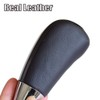 Kakulkomen Automatic Leather Wood Gear Shift Knob for Toyota Land
