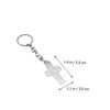 LIFKOME Crystal Keychain Cross Design Fashionable Religious Pendant Perfect for