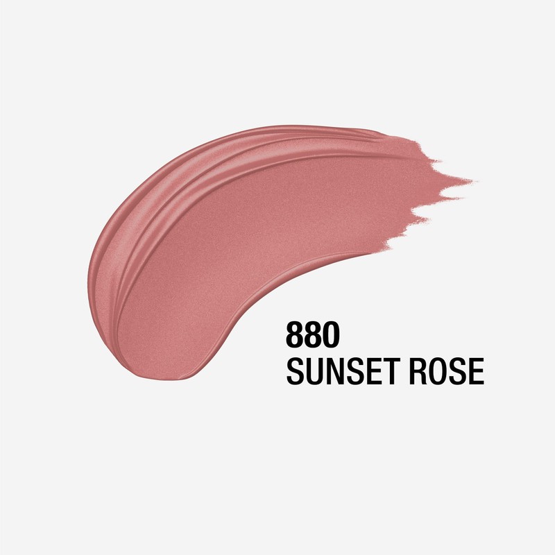 Manhattan Lasting Perfection Satin Lipstick 880 Sunset Rose, Lipstick for