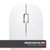 APM France 200023 Wireless Optical Mouse USB White
