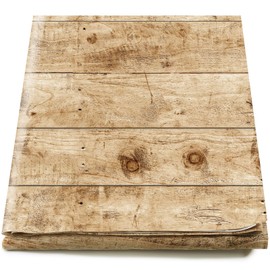 Mindsoft Rustic Wood Bulletin Board Fabric 48 '' x 107 '' Class Fabric for Classroom Bulletin Boards Everyone is Welcome Classroom Bulletin Board Background Decor, Pillows, Curtains, and Crafts