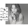 [THE FANTASY] Tattoo Sticker Star Moon Sun Symbol (hm601)