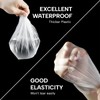 Years calm 30PCS Disposable Shower Caps, Clear Shower Caps for