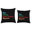 Eat Sleep Sour Cream Repeat for Sour Cream Dipping Lovers