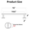 TocTen Bath Towel Bar - Thicken SUS304 Stainless Steel Bathroom
