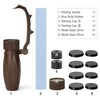 WH01 Painting Handle for Wargame Miniautres with Model Bases (Brown)