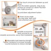 Oiieco Pack of 2 Lid Support Hinge 360° Flap Holder