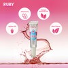 Ruby Kisses Hydrating Clear Lip Oil Treatment Gloss (3 Pack),