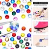 24 Colors Hotfix Rhinestones Kit, SS16 Glass Rhinestone for Bedazzling